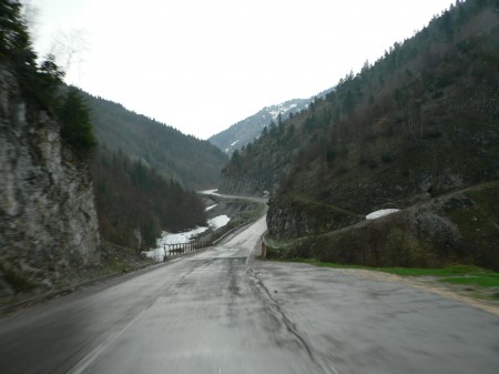 Pejë - frontière du Monténégro